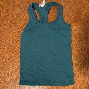 Athleta Blue Green racer back Tank Top